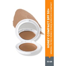 Avene Honey Compact Mineral Filtreli Koyu Renkli SPF 50+ Cilt Tonu Eşitleyici Koyu Renk Güneş Kremi 10 gr
