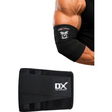 DEX SUPPORTS Bel Korse Ağırlık Kemeri + Elbow Wraps Dirseklik 2'li Paket