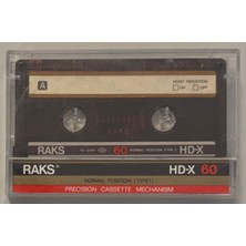 Raks Hd-X 60 Kaset