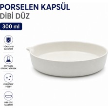 Labolist Porselen Kapsül 300 ml - Dibi Düz