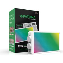 Patona 4175 Premium SR40 Rgb LED Foto/video Işığı