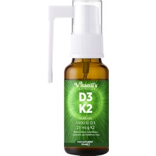 Vitanil's Nutrition D3 K2 Sprey Vitamin 20ml