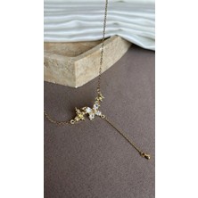 Dore Collection Marka Model Zirkon Detaylı Viral Fenomen Zirkon Kolye
