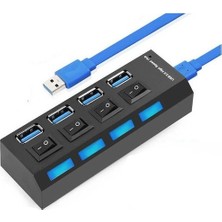 Krl USB Hub Çoklayıcı Çoğaltıcı 4 Port USB 3.0 Switch
