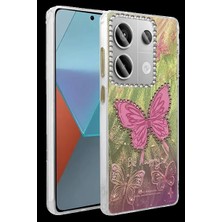 Miss Mojo Xiaomi Redmi Note 13 Pro 4g Kılıf Blade Aynalı Desenli Kapak - Desen 5