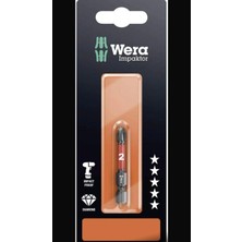 Wera 851/4 Imp Dc Yıldız Bits Uç PH2X50MM 1 Adet