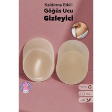 Silikon Göğüs Ucu Gizleyici - Kaldırma Etkili Yıkanabilir Dikleştirici Nefes Alabilen Bant Sütyen