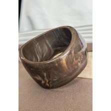 Dore Collection Premium Ithal Hareli Kahverengi Bangle Bilezik Pinterest Model Ekstra Kalın Kelepçe