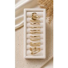 Dore Collection Trend Çoklu Yüzük Seti