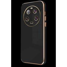 Cotton Soft Xiaomi Mi 14 Ultra Kılıf Volet Silikon - Siyah