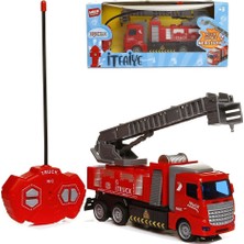 Birlik Oyuncak Birlik Toys Uzaktan Kumandalı İtfaiye Aracı Full Fonksiyonlu 3 Yaş ve Üstü için Açılıp Kapanan Merdiven