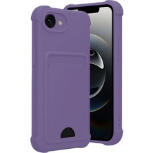 Sora Group iPhone 16E Kelvin Kartvizitli Silikon - Lila