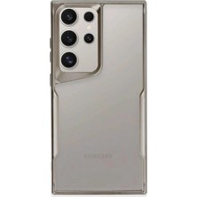 Sora Group Samsung Galaxy S24 Ultra Kılıf Boyi Silikon Kapak - Titan Gri
