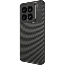Sora Group Mi 15 Kılıf Auto Focus Karbon Kapak - Siyah