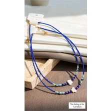 Dore Collection Summer Collection Figürlü Renkli Boncuklu El Yapımı Özel Tasarım Kadın Kolye