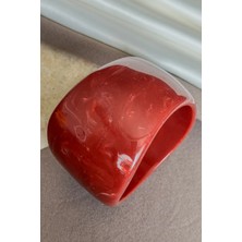 Dore Collection Premium Ithal Sedefli Bordo Bangle Bilezik Pinterest Model Ekstra Kalın Kelepçe