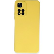 Sora Group Redmi Note 11 Pro Plus 5g Kılıf Nano Içi Kadife Silikon - Sarı