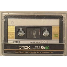 Tdk Sa 90'lık Kaset (Kayıt Yapılabilir)
