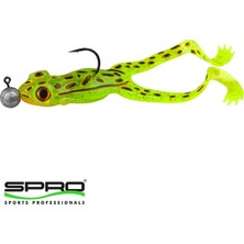 Spro The Frog To Go 12CM Fluo Green Flag 7g