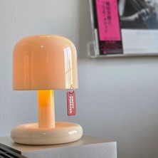 Only Japan Vinyl Plak & Pikap Masası Için Mini Ambiyans Lamba – Gün Batımı Degrade Işıklı, Yumuşak Işık, Dekoratif Masaüstü Aydınlatma