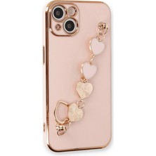 Sora Group iPhone 14 Plus Kılıf Esila Silikon - Pudra
