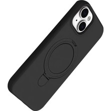 Sora Group iPhone 14 Regal Magsafe Standlı Kapak - Siyah