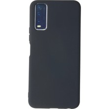 Sora Group Vivo Y11S Kılıf Nano Içi Kadife Silikon - Gri