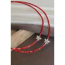 Dore Collection Summer Collection Figürlü Renkli Boncuklu El Yapımı Özel Tasarım Kadın Kolye