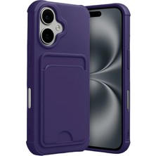 Sora Group iPhone 17 Kelvin Kartvizitli Silikon - Derin Mor
