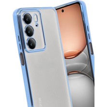 Sora Group Realme C75 4g Kılıf  Lensli Silikon - Açık Mavi