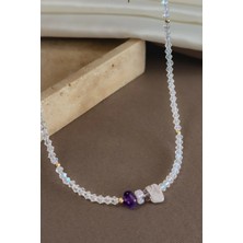 Dore Collection Summer Collection Renkli Boncuklu El Yapımı Özel Tasarım Kadın Kolye