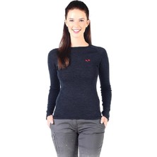 Woolona Alize Uzun Kollu Kadın Sweatshirt - ANT