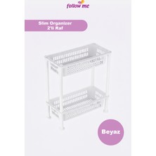 Follow Me Slim Organizer 2'li Raf Beyaz -FM515700-B