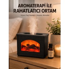 Cm Store Aromaterapi Uyumlu Ultrasonik Oda Nemlendirici Ayarlanabilir Sis Çıkışlı