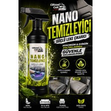 Ceramicar Custom Nano Temizleyici Güçlü Leke Çıkarıcı 500 ml - Araç Koltuk ve Döşeme Temizleme Spreyi