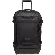 Eastpak EK94D80W Tranverz Cnnct S Kabin Boy Valiz Siyah 4 Tekerlekli Yumuşak Tasarım ile Konforlu