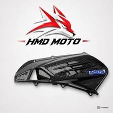 Hmd Moto Hmdmoto Honda Pcx 2021,2025 Model Uyumlu Karbon Filtre Kapak