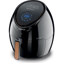 Kenwood Airfryer XXL 5,5 Lt Siyah Geniş Kapasite LED Ekranlı Tek Hazne Fritöz HFP50.000BK