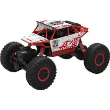 Clamber R/C 1:18 Ölçekli Kırmızı Rock Crawler 4 x 4 Wd Uzaktan Kumandalı Araba 8+ Yaş İçin Dayanıklı