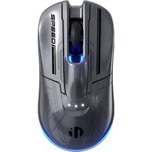 Inphic Inphıc Yc-Jf Hyperbee Çift Modlu Kablosuz Gaming Mouse, 2.4g ve Bluetooth 5.0, 12800 Dpı, 1000Hz Raporlama Hızı, 87G Hafif Şarj Edilebilir - Gri