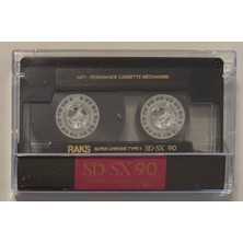 Raks Sd-Sx 90'lık Kaset (Kayıt Yapılabilir)