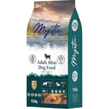 Mystic Az Tahıllı Yetişkin Köpek Maması Mini Orta Kuzulu 15 kg