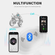 Belirtilmemiş BT22 Kask Kulaklık Bluetooth Motosiklet Kulaklık 5.0 Bluetooth Interkom Motorsiklet Kulaklık