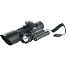 Belirtilmemiş 310X42 Zoomlu Av Dürbünü Lazeri Zenon Fenerli M9
