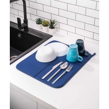 Solingen Bulaşık Matı Süper Emici Bulaşık Kurutma Matı 45X36CM Tezgah Üstü Bulaşık Matı