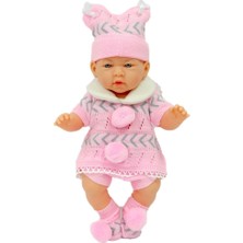 Pembe Renkli Galtoys Gerçek Yüzlü Elbiseli Azra Et Bebek 3-6 Yaş Kız Çocuklar İçin
