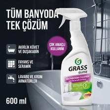 Grass Gloss Banyo Temizleyici Sprey 600 ml – Kireç, Pas ve Sabun Kalıntısı Çözücü