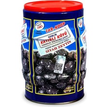 Tar-Koop Katırlı Köyü Kahvaltılık Siyah Zeytin Teneke 1 kg Gemlik Katırlı Köyü Organik Lezzet