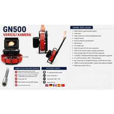 Dilek GN500 Vericili Kanal Gözlem Kamerası 30 Metre
