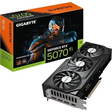 Gigabyte Rtx 5070 Tı Windforce Oc V2 16G GV-N507TWF3OCV2-16GD 256 Bit Gddr7 16 GB Ekran Kartı - Outlet